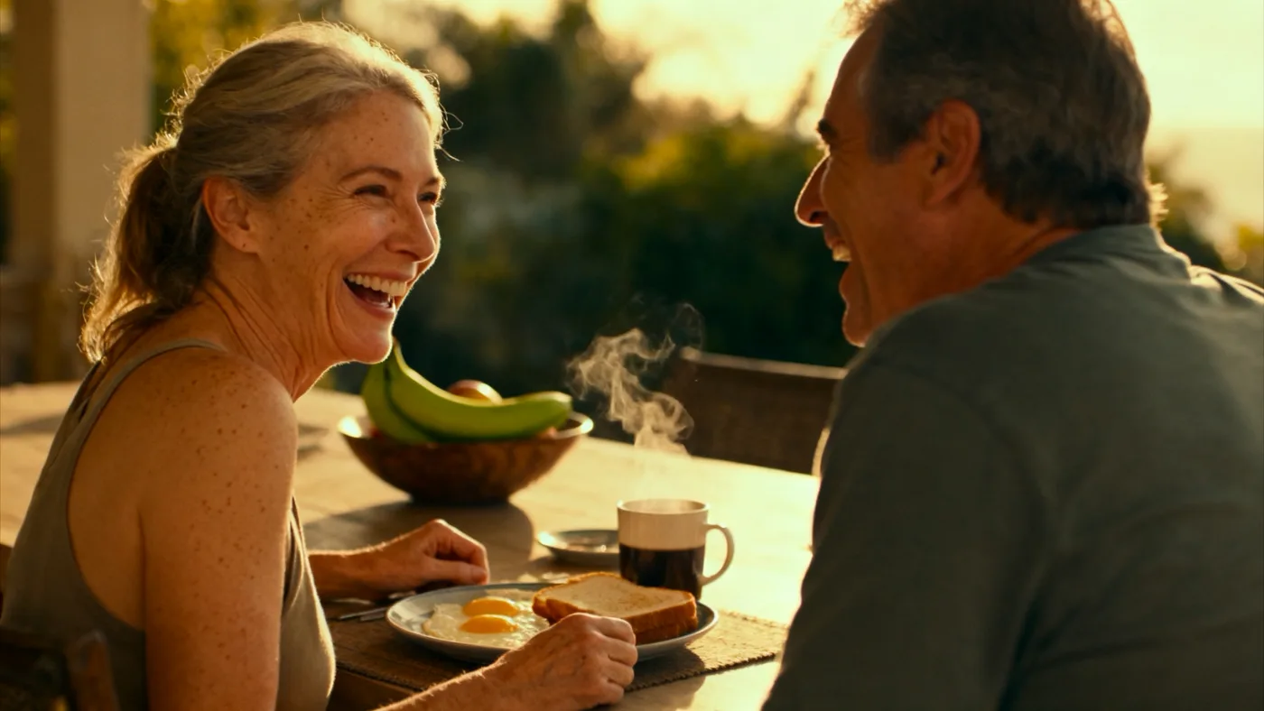Path 2: an ordinary breakfast, without fear
